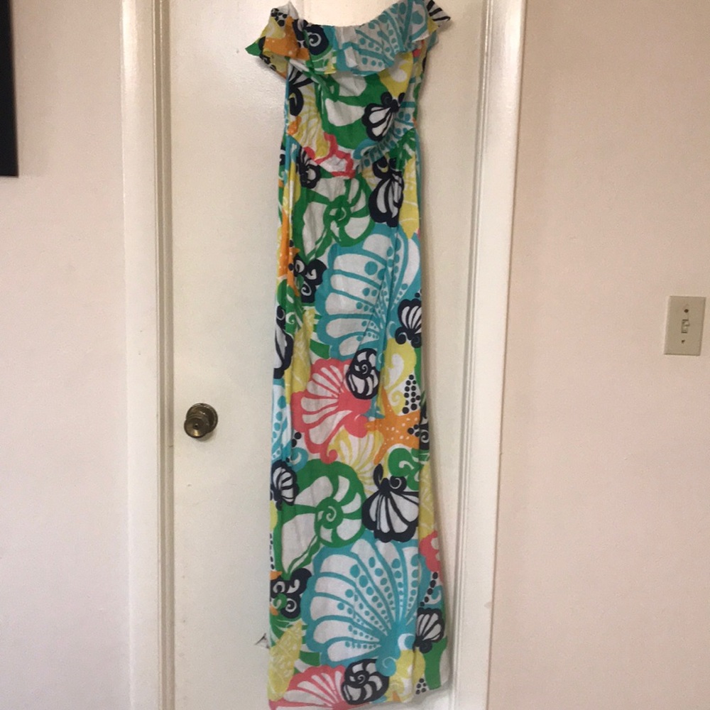 Lily Pulitzer Strapless Maxi